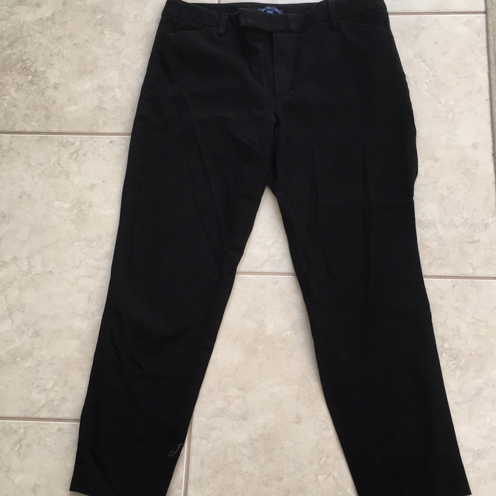 Gap skinny stretch ankle pant w/front zipper